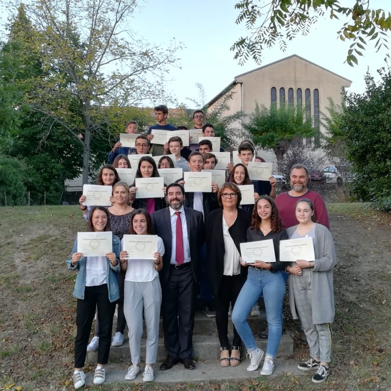Remise du Diplôme National du Brevet Ensemble Scolaire SaintFrançois